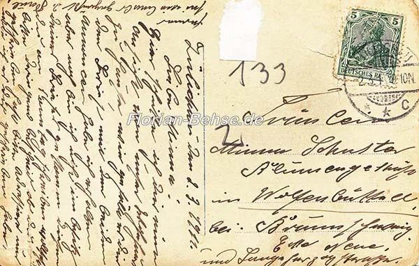 Postkarte Schulz Schuster